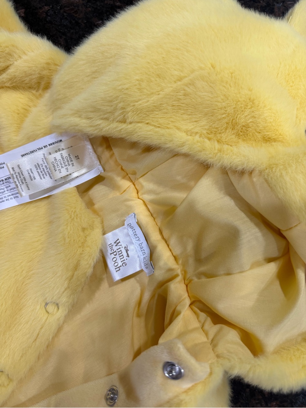 Pottery Barn 2T Winnie the Pooh Plush Costume 🍯 - Picture 6 of 6